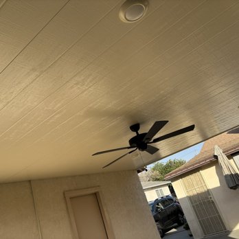 Above & Beyond Patio Covers - Ceiling fan along with LED lights - Patio Coverings Near Me - La Verne, California Above & Beyond Patio Covers - Ceiling fan along with LED lights - Patio Coverings Near Me - La Verne, California