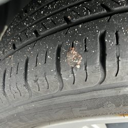 Pep Boys - The plug is that reddish spot.