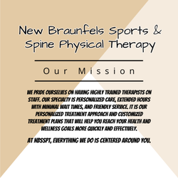 New Braunfels Sports & Spine Physical Therapy