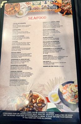 Menu photo 3 La Perla Tapatia Royal City, WA