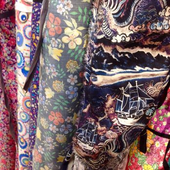 Gather Here - So many beautiful silk fabrics - Fabric Stores Near Me - Cambridge, Massachusetts