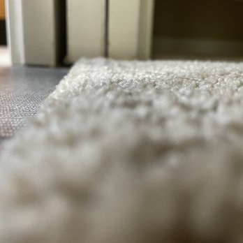 Empire Today - See how much higher is the carpet than the tile. Door will not slide. - Flooring Near Me Empire Today - See how much higher is the carpet than the tile. Door will not slide. - Flooring Near Me