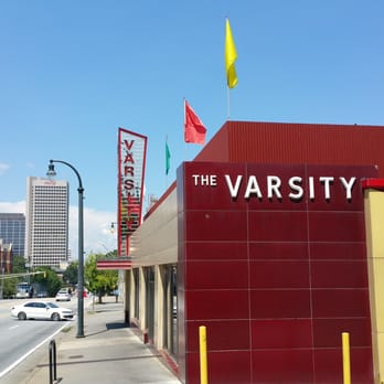 The Varsity - Out front off Spring St - Burgers Near Me - Atlanta, Georgia The Varsity - Out front off Spring St - Burgers Near Me - Atlanta, Georgia