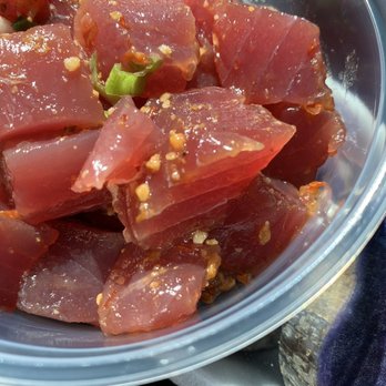Ken's Fresh Fish - Yummy Poke with sweet potato - Seafood Near Me - Laie, Hawaii Ken's Fresh Fish - Yummy Poke with sweet potato - Seafood Near Me - Laie, Hawaii