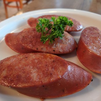 Moke’s Bread And Breakfast - Side order Portuguese sausage - Breakfast & Brunch Near Me - Honolulu, Hawaii Moke’s Bread And Breakfast - Side order Portuguese sausage - Breakfast & Brunch Near Me - Honolulu, Hawaii