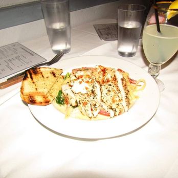 D Monaghan's On the Hill - Fettuccine with chicken, added shrimp. - American Near Me - Oakland, California D Monaghan's On the Hill - Fettuccine with chicken, added shrimp. - American Near Me - Oakland, California