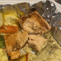 Grilled Local Salmon Grilled Local Salmon