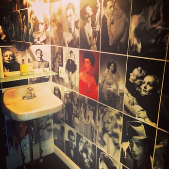 Salon KLM - Restroom with Hollywood Glamour flare. - Hair Salons Near Me - Portland, Maine