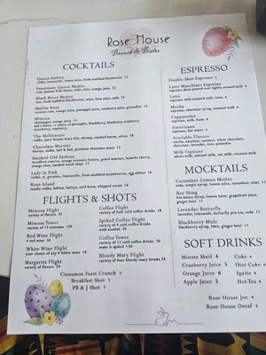 Menu photo 1 Rose House Brunch Shelby Township, MI Menu photo 1 Rose House Brunch Shelby Township, MI