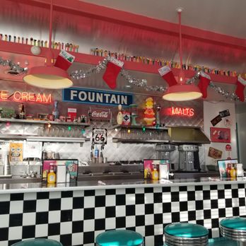 66 Diner - Counter seating. PEZ overhead. Malted milk shakes. - Diners Near Me - Albuquerque, New Mexico