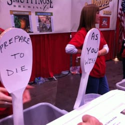 Cincy Winter Beerfest - Princess Bride themed. Ha ha