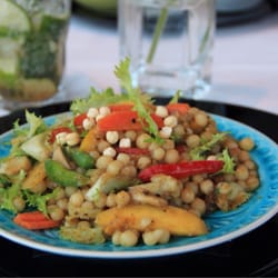 Mole West - Cous Cous with Roasted Vegetables in a Curried Sauce