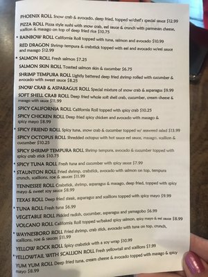 Menu photo 1 Massaki Staunton, VA