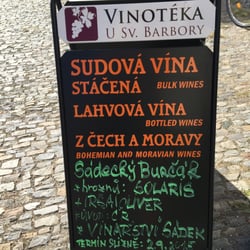 Vínotéka u sv. Barbory