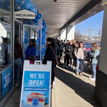 Nautical Bowls - Grand Opening line ... - Acai Bowls Near Me - Bridgeville, Pennsylvania