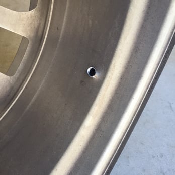 Kwicksilver - Hole in my 2005 G35 wheel they were able to successfully repair - Wheel & Rim Repair Near Me - North Charleston, South Carolina