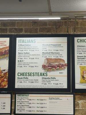 Menu photo 1 Subway Honolulu, HI Menu photo 1 Subway Honolulu, HI