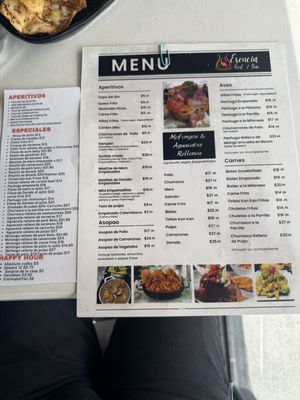 Menu photo 2 Esencia San Juan, PR Menu photo 2 Esencia San Juan, PR