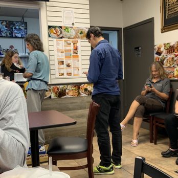 Falafel Town - People waiting for to go orders and a line forming an hour before closing! - Halal Near Me - Antioch, California Falafel Town - People waiting for to go orders and a line forming an hour before closing! - Halal Near Me - Antioch, California