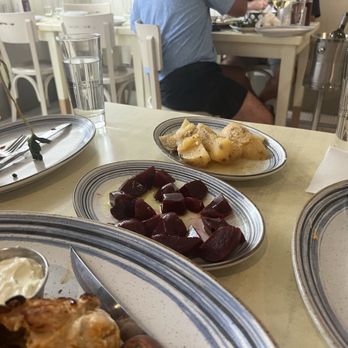 Taverna Kyclades - Bayside - Roasted Beets and Roasted Lemon Potatoes - Greek Near Me - Bayside, New York Taverna Kyclades - Bayside - Roasted Beets and Roasted Lemon Potatoes - Greek Near Me - Bayside, New York