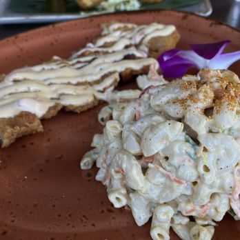 Wilfred's Lounge - Chicken Katsu $14 & a side of macaroni salad for $6 - Hawaiian Near Me - Napa, California