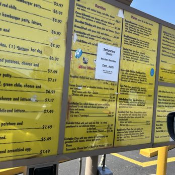 Stufy's - Menu - Mexican Near Me - Albuquerque, New Mexico
