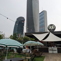 GUD - Within the CityLife area, but with outdoor tables