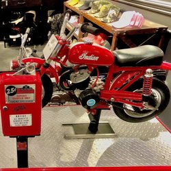 Heroes Motors Malibu - .25 cents for a ride on this Indian motorcycle!