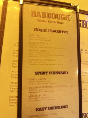 Menu photo 4 BarDough New York, NY Menu photo 4 BarDough New York, NY