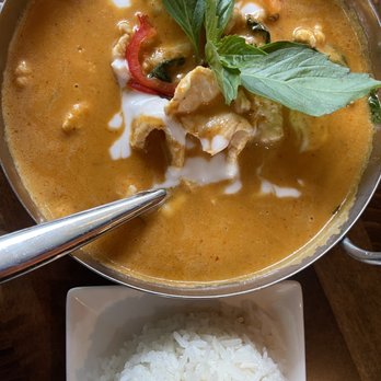 Thaisons - Panang Curry with Chicken - Asian Fusion Near Me - Falls Church, Virginia