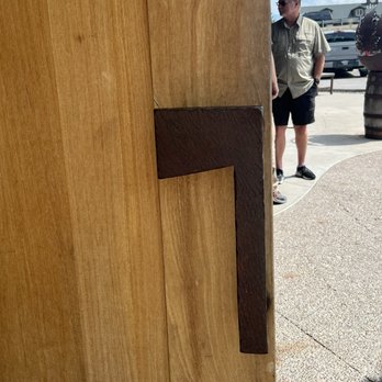 Tamarack Alehouse & Grill - Hockey stick door handles - Burgers Near Me - Lakeside, Montana