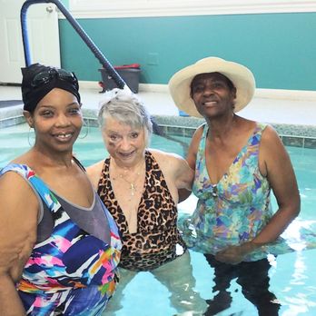 Advance Rehab - You're here at the therapeutic pool getting ready to start our exercises and therapy session. A lot of us who come here more like family now - Physical Therapy Near Me - Panama City, Florida Advance Rehab - You're here at the therapeutic pool getting ready to start our exercises and therapy session. A lot of us who come here more like family now - Physical Therapy Near Me - Panama City, Florida