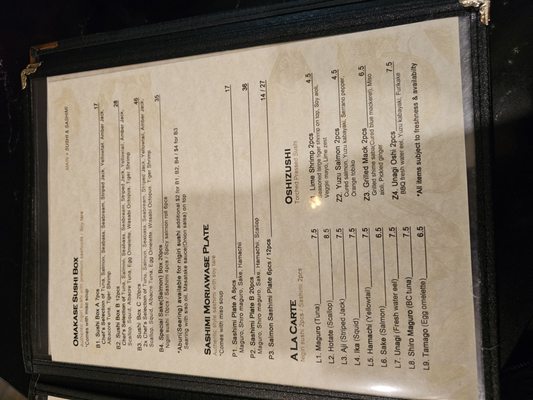 Menu photo 6 The Flying Fish Richmond Hill, ON
