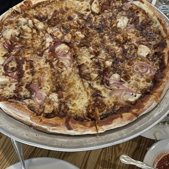 De Lucia's Italian Restaurant - BBQ chicken pizza- Large, 8 pcs - Italian Near Me - Lake Forest, California De Lucia's Italian Restaurant - BBQ chicken pizza- Large, 8 pcs - Italian Near Me - Lake Forest, California