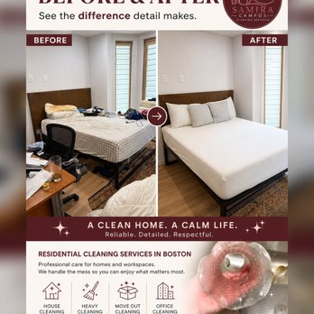 Samira Campos Cleaning Services - Home Cleaning Near Me - Lowell, Massachusetts Samira Campos Cleaning Services - Home Cleaning Near Me - Lowell, Massachusetts