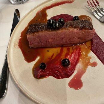 Hyde N Chic Restaurant - Sage Salt Brined French Duck Breast... another WOW dish!!!! - New American Near Me - Naples, Florida