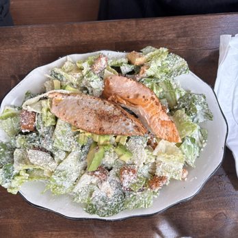 North Beach Cantina - Caesar Salad with salmon - Tacos Near Me - San Francisco, California North Beach Cantina - Caesar Salad with salmon - Tacos Near Me - San Francisco, California