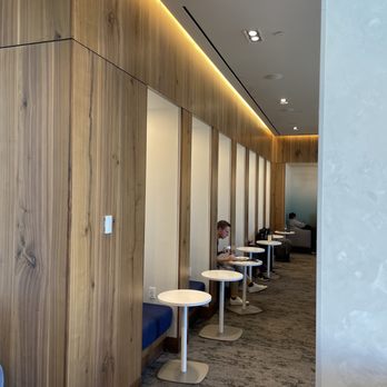 The Centurion Lounge - Cozy wired nooks galore; offering a semblant of privacy - Airport Lounges Near Me - Las Vegas, Nevada