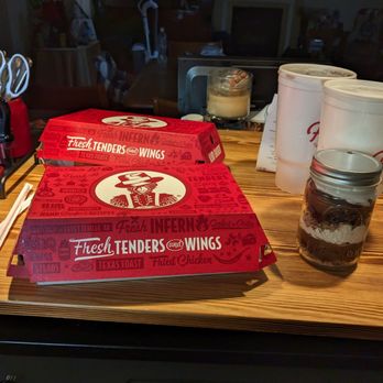 Slim Chickens - Packaged well for the drive home - Chicken Shop Near Me - Albuquerque, New Mexico