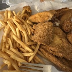 Sam Sylks Chicken & Fish - Catfish and 3 Wings 2 Cat Fillets