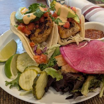 Napa Valley Burger Company - Fish tacos - New American Near Me - Sausalito, California Napa Valley Burger Company - Fish tacos - New American Near Me - Sausalito, California