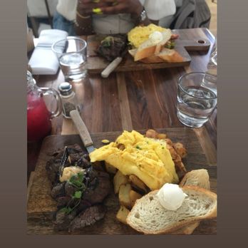 Lapisara Eatery - NY Steak and Eggs,scrambled eggs and breakfast potatoes with sourdough bread on the side. I also had a mixed berry lemonade - Breakfast & Brunch Near Me - San Francisco, California Lapisara Eatery - NY Steak and Eggs,scrambled eggs and breakfast potatoes with sourdough bread on the side. I also had a mixed berry lemonade - Breakfast & Brunch Near Me - San Francisco, California
