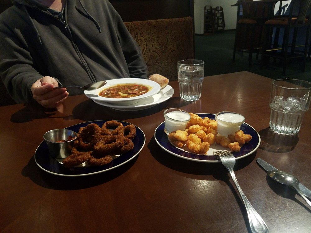 Food from Sabir's Dining & Lounge