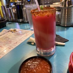 Tele's Mexican Restaurant - Sangria swirl margarita