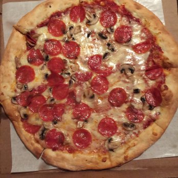 Moncheese Pizza - Large pepperoni pizza with mushroom! - Pizza Near Me - Surfside, Florida Moncheese Pizza - Large pepperoni pizza with mushroom! - Pizza Near Me - Surfside, Florida