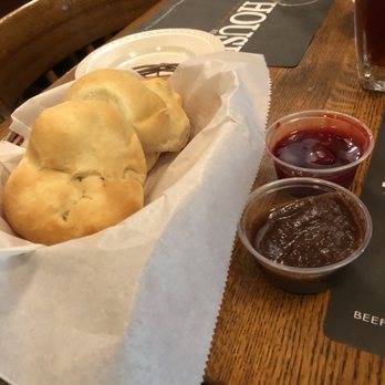 The Beef House - The best rolls are also served with Apple Butter & Red Raspberry Preserves! - Seafood Near Me - Covington, Indiana The Beef House - The best rolls are also served with Apple Butter & Red Raspberry Preserves! - Seafood Near Me - Covington, Indiana