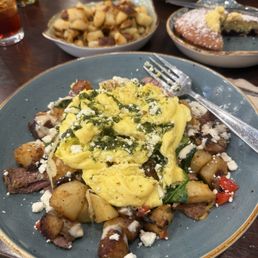 Chimmichuri Steak And Feta Hash Chimmichuri Steak And Feta Hash