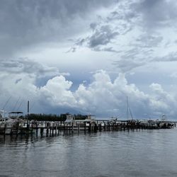 Feeder bands off Hurricane Idalia