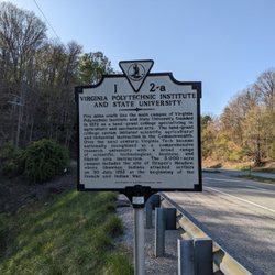Virginia Polytechnic Institute and State University - Virginia Polytechnic Institute and State University Marker, Blacksburg