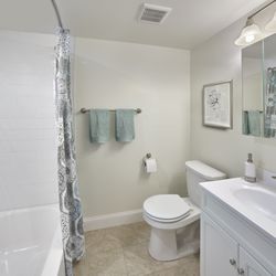Phoenix View Apartments - Renovated Bathroom